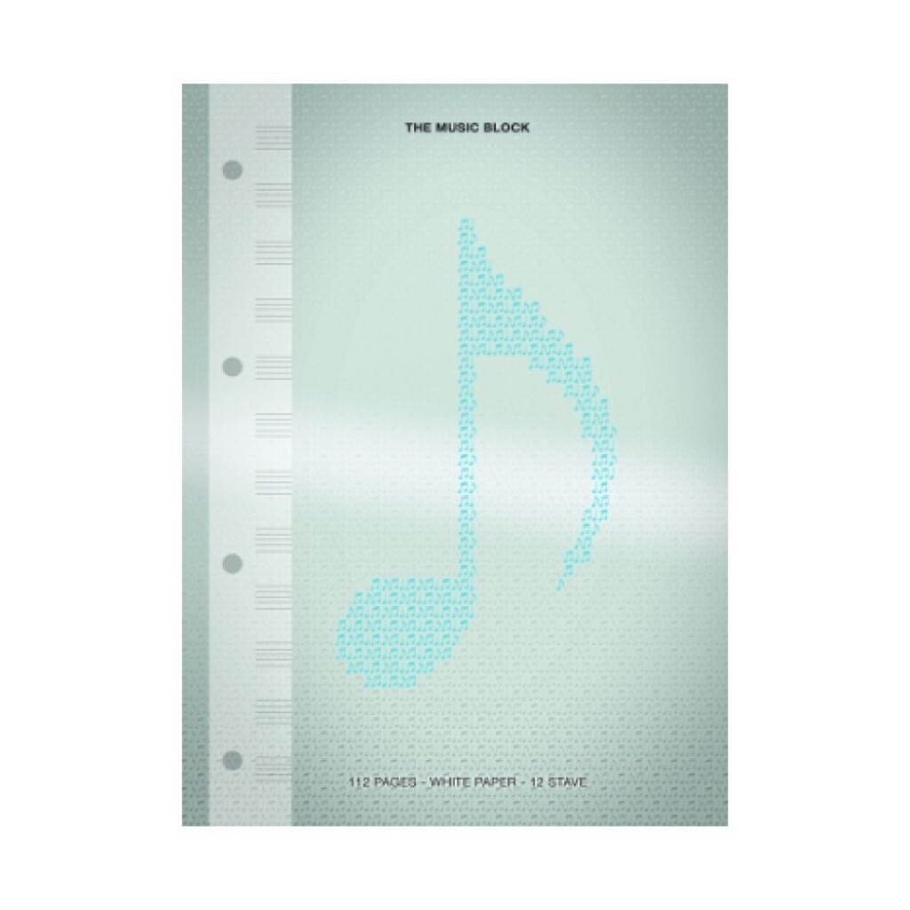 Music Block 112P 12Righi Bianc